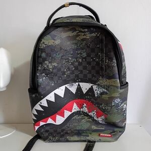 Sprayground Urban Camo Shark Backpack